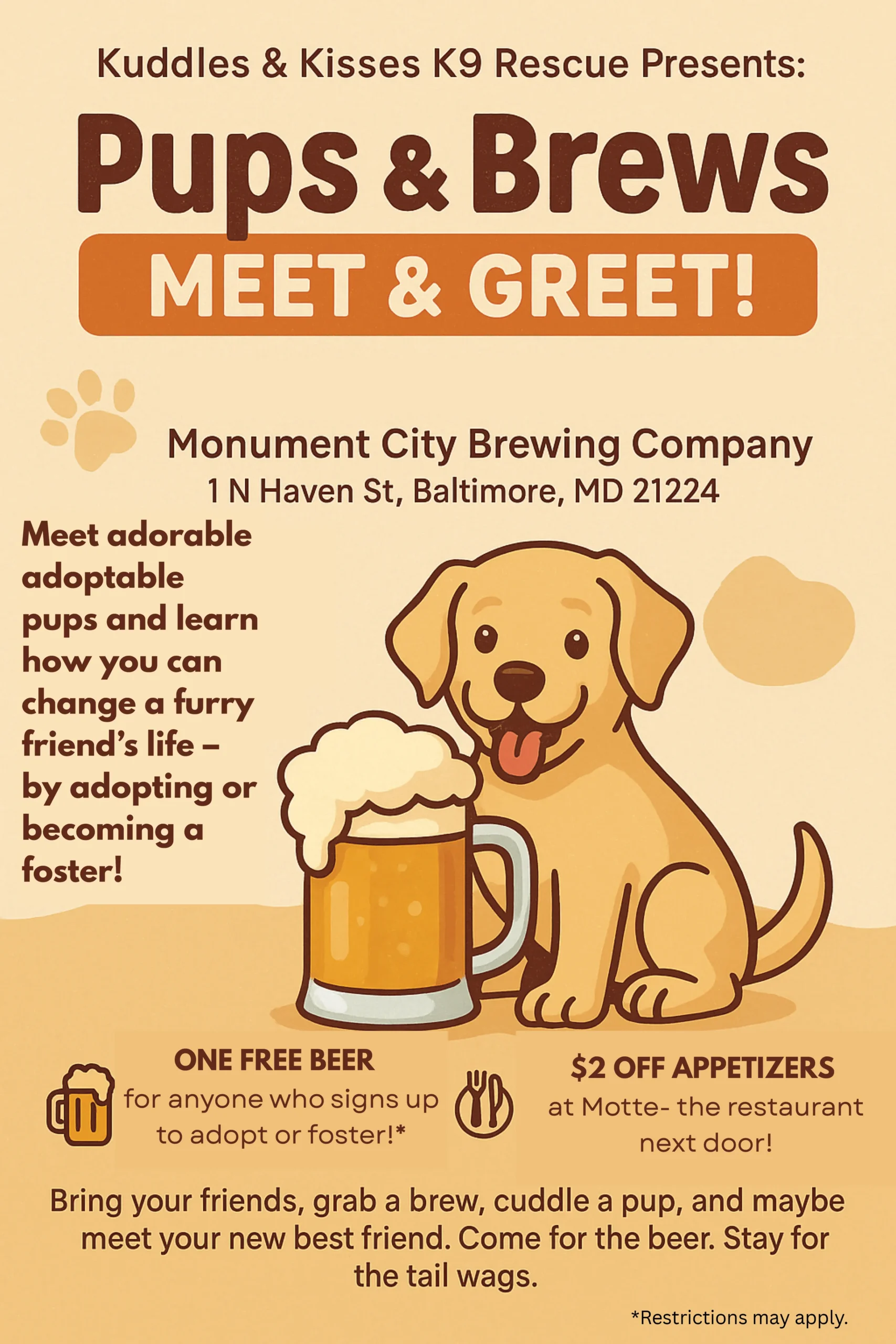 Pups&Brews